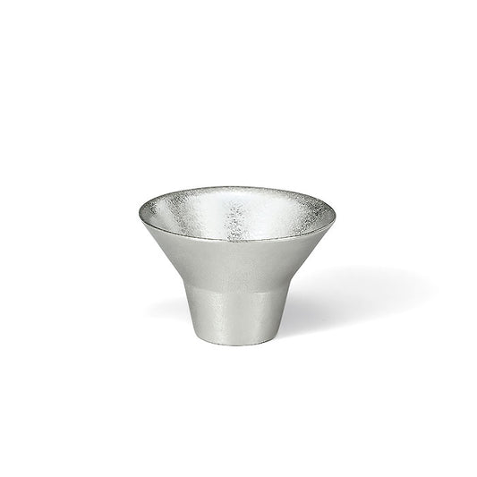 Nohsaku Tin Sake Cup Tin Choko Kiki -1 [Japanese Made] 【日本製】能作 錫 杯 器喜 きき -1 スズ 酒器 おちょこ
