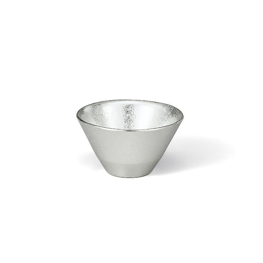 Nohsaku Tin Sake Cup Tin Choko Kiki -2 [Japanese Made] 【日本製】能作 錫 杯 器喜 きき - 2 スズ 酒器 おちょこ