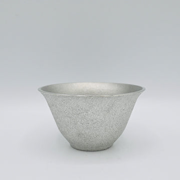 Handmade Tin ware sake vessel NAKAGO Elegant Sake Tin Craft Shizuku Tea